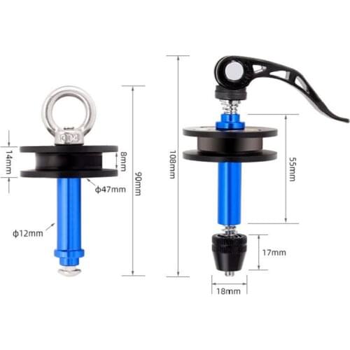 Portable Dummy Hub Bicycle Bike Chain Keeper Holder Sleeping Hub Chain Washing Cleaning Tool Wheel MTB Mountain Rode Bike Bicycl