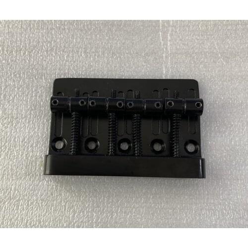 Professional Standard Tailpiece/Bridge for 4 Strings Electric Bass Guitar Black Color Music Accessoires #3433