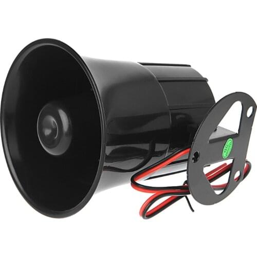 DC 12V Wired Loud Alarm Siren Horn Outdoor For Home Security Protection System Dropship