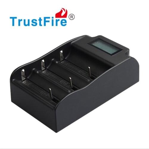 TrustFire TR-008 3.0V 4.2V 18650 25500 26650 26700 32650 Multifunction PWM intelligent Battery Charger with LCD Display Screen