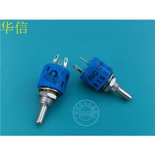 [VK] TOKYO RVQ12YN B153 B15K conductive plastic potentiometer handle length 15MM switch