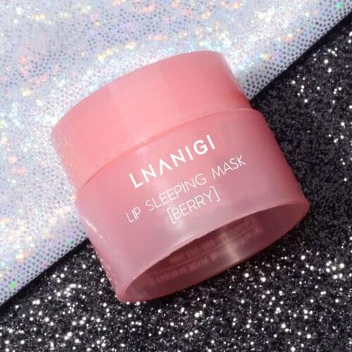 Repairing Nourishing Lip Balm Moisturizing Lip Care Balm Cherry Essential Extract Liquid Vitamin C-rich Sleeping Lip Gloss TSLM1