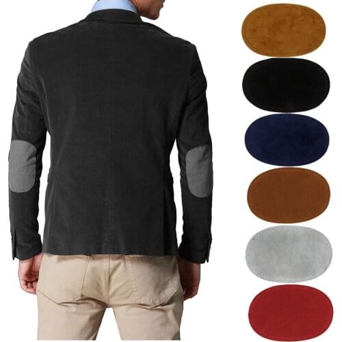 1 Pair Knee Elbow Patches Sew on Patch Sewing DIY for Coat Jacket Jeans Pants