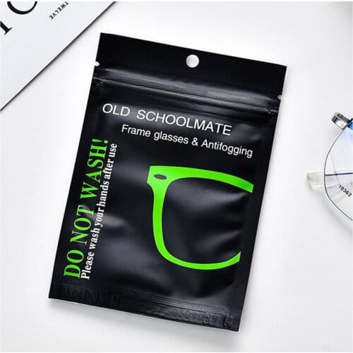 20/50 Pcs Unisex Reusable Anti-Fog Wipe Cloth Men Women Phone Screen Clean Swim Bicyle Glasses Pre-moistened Antifog Lens Cloth