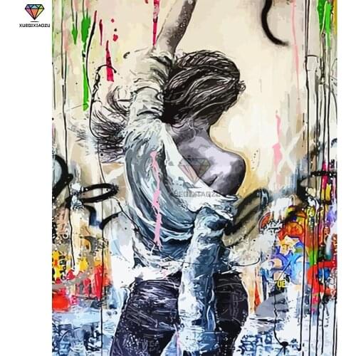 5D Diy Figure Diamond Paintings / Full Diamond Works / Home Wall Art Decoration Mosaic Handmade Diamond Paintings / Gifts