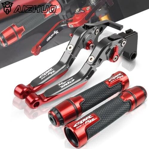 CNC Aluminum Motorcycle Brake Clutch Lever Adjustable Handle Grips For Honda CBR954RR CBR 954 RR CBR954 RR 2002 2003