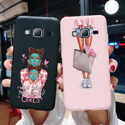 For Samsung Galaxy J3 2016 Case J320 J320F Pretty Girls Slim Soft Cover 5.0" For Samsung J3 2016 2015 Phone Cases Fundas Bumper