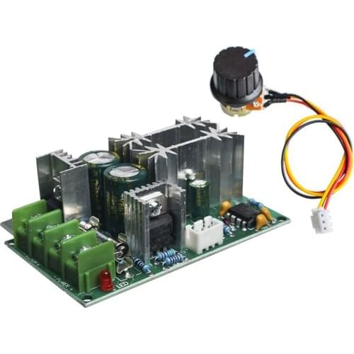 DC 12V24V36V48V Motor Speed Control Regulator PWM Motor Speed Controller Switch 20A Current Regulator High Power Drive Module