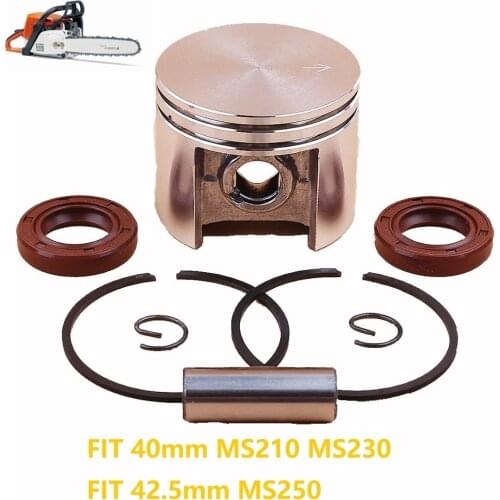 42.5mm & 40mm Piston Pin Ring & Oil Seal Kit Fit STIHL 021 023 MS210 MS230 025 MS250 MS 250 Chainsaw Engine Motor Spare Parts