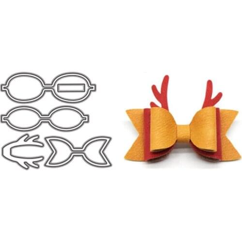 Cutting Dies Irregular Shape Beautiful Bows Antlers Cute To Decorate For DIY Scrapbook Photo Album Craft Card 2021 New