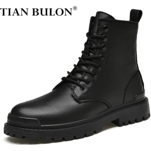 Мужские классические ботинки TIAN BULON China At AliExpress