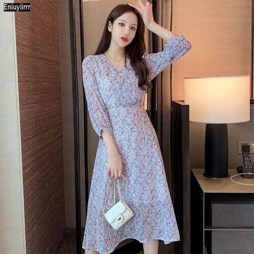 Party Elegant Floral A Line Chic Dress 2021 New Design Long Purple Fashion Lady Women Dresses