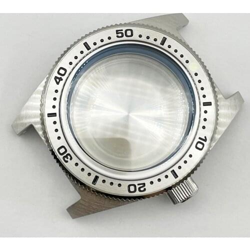 For 62MAS Modified Watch Case Sapphire Bubble Watch Mirror 40.5mm 200m Waterproof Suitable for NH35 Movement Diving Watch