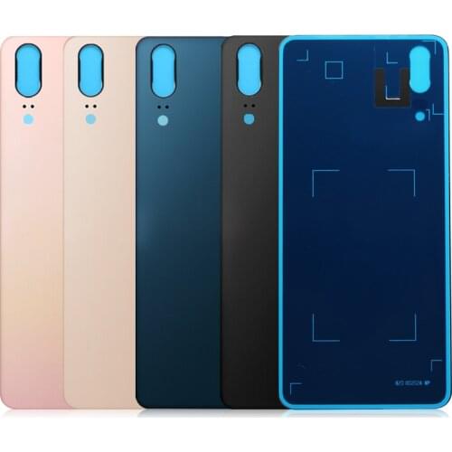 Battery Rear Back Cover For huawei P20 for Huawei P20 Glass Housing Battery Door Case With Adhesive Repair Parts