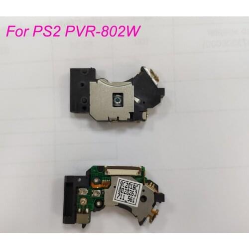 100PCS PVR-802W Laser lens for PS2 slim reader 802w 7000x 7500x 7700x 7900x 9000x replacement repair parts