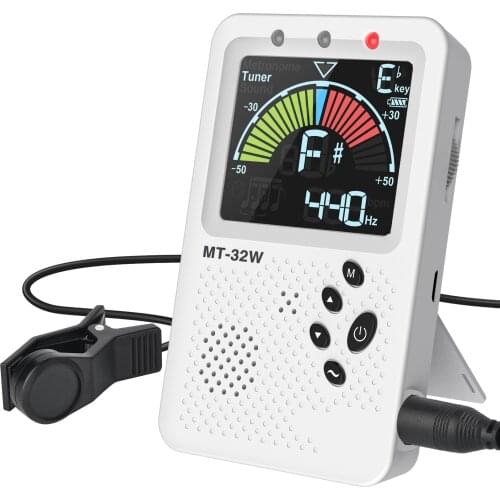 3 in 1 Digital Metronome Tuner Tone Generator Digital Tuner Metronome Tone Generator Guitar Tuner Clip On LED Display Tuning