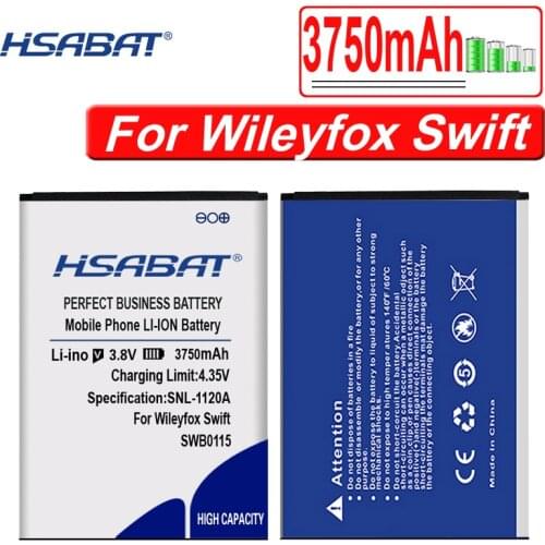 HSABAT 3750mAh SWB0115 Battery For Wileyfox Swift