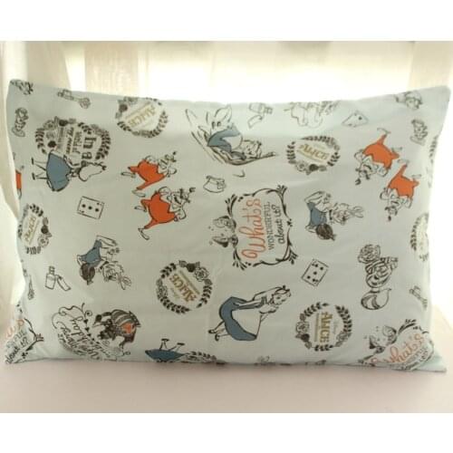Disney Alice in Wonderland Anime Figures Cartoon Product Cosplay Accessories Pillowcase Pillowslip Gifts Unisex