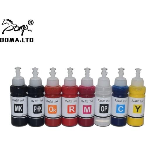 BOMA.LTD 100ml P400 P405 P407 P408 R2000 R1900 T324 T312 T327 Pigment Ink For EPSON SureColor SC-P400 R2000 T3240 T3120 T3270