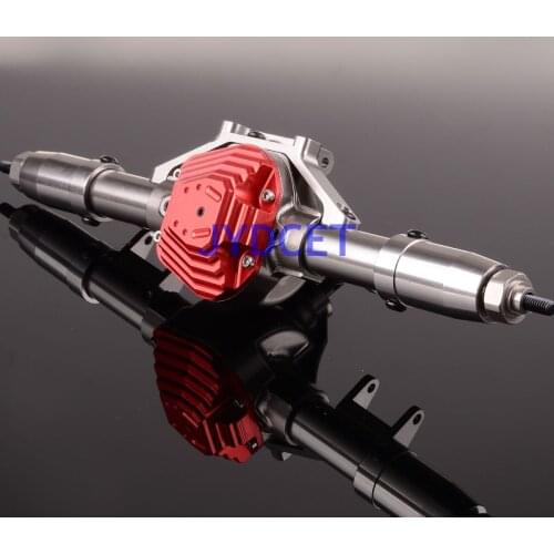 CNC Aluminum Rear Axle Completed Assembly AX50007 For RC 1:10 Model Car Axial SCX10 Rock Crawler