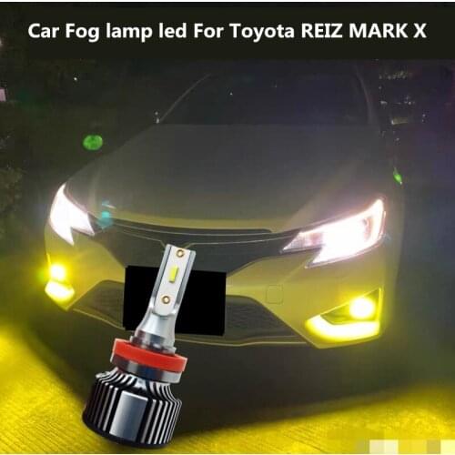For Toyota REIZ 2005-2017 Car Fog lamp led 12V 6000K 30W MARK X car lamp exterior decoration modification