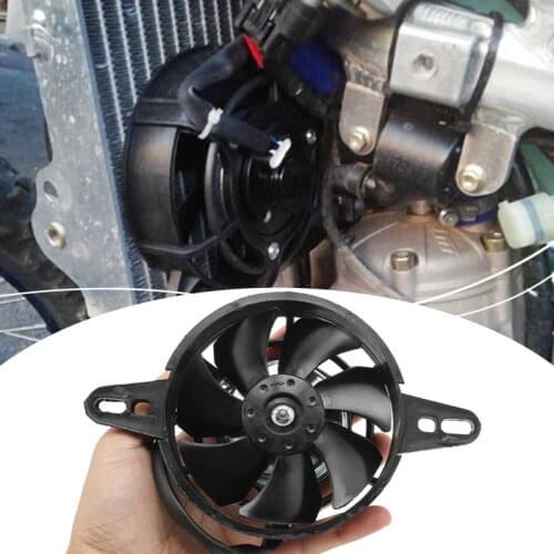 Hot 200cc 250cc 300cc Motorcycle Cooling Fan 120mm Dirt Pit Bike Motorcycle ATV Quad Oil Cooler Water Radiator Electric 12V