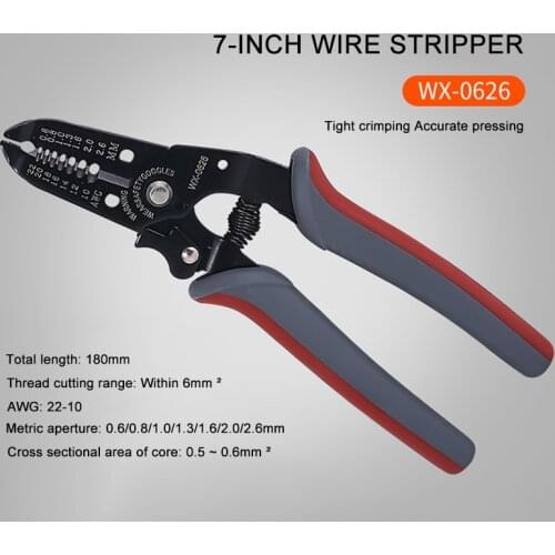 Solar Cable Stripper Wire Stripper for Stripping 2.5/4/6MM2 Solar Cable WX-0626