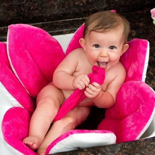 Levmoon Blooming Bath Sink Bath For child Infant Flower Mat Spar 8 colors