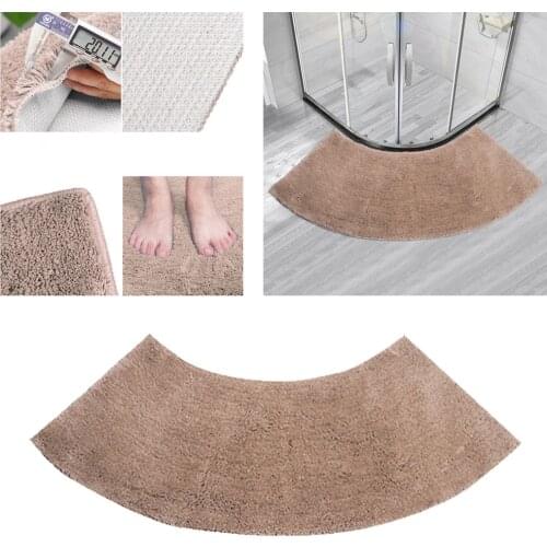 Sector Bathroom Non-Slip Bath Mat Comfortable Bathroom Pad Tub Bathroom