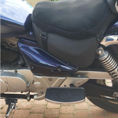 Front Rear Wide Footboard Floorboards Motorcycle Footrest Pedal For SUZUKI Boulevard C50 / Intruder Volusia 400 800 VL400 VL800