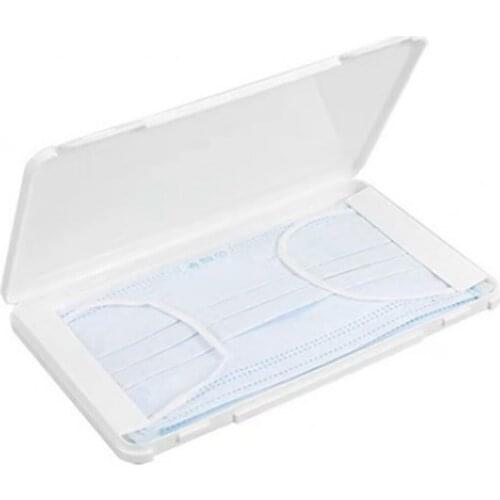 Portable Dustproof Moisture-proof Storage Box Mask Case Storage Box Band-aid Bill Temporary Storage Folder