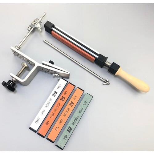 Professional fixed angle sharpener, diamond sharpening stone, fixed sharpening system set tool with oil stone