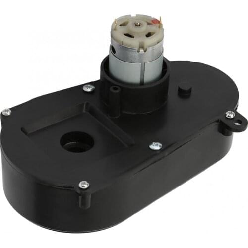 RS380 Gear Box Electric Motor Steering reverse Gearbox Car Toy Car Motorcycle electric vehicle reduction gearbox For Children