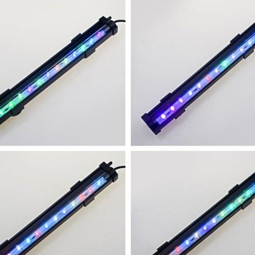 Super Slim LED Aquarium Lighting Aquatic Plant Light 15/26/36CM EU/US Plug Waterproof Clip On Lamp For Fish Tank Dropshipping