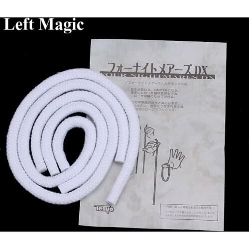 Tenyo Four Nightmare DX Rope Magic Tricks Long Short Rope Illusion trucos de Magia Magician Stage Gimmick Accessories Mentalism