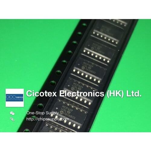 10pcs/lot MCP609-I/SL SOP14 MCP609T-I-SL IC OPAMP GP 155KHZ RRO 14SOIC