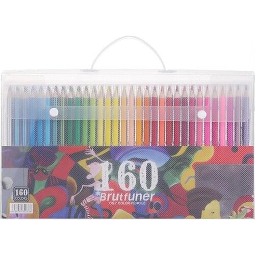 160 Colors Wood Colored Pencils Set Lapis De Cor Artist Painting Oil Color Pencil For School Drawing Sketch Art Supplies