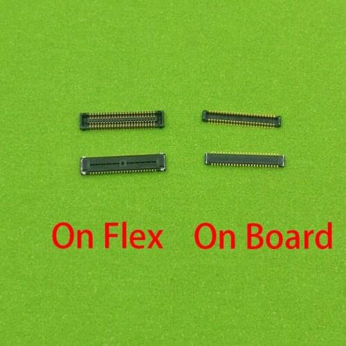 2pcs Lcd Display Screen FPC Connector For Samsung Galaxy A9 Star Lite A6050 A6058 A9star G8850 G885 Plug On Board Flex 48pin
