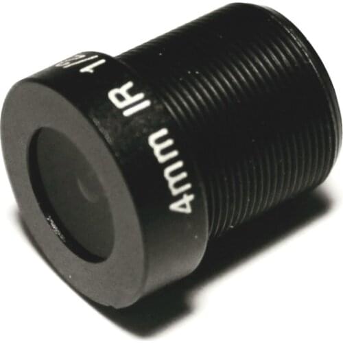 4pcs 1/2.5" HD 3MP 4mm Fixed Iris IR Board CCTV Lens M12 MTV for 720/1080p Security IP Camera