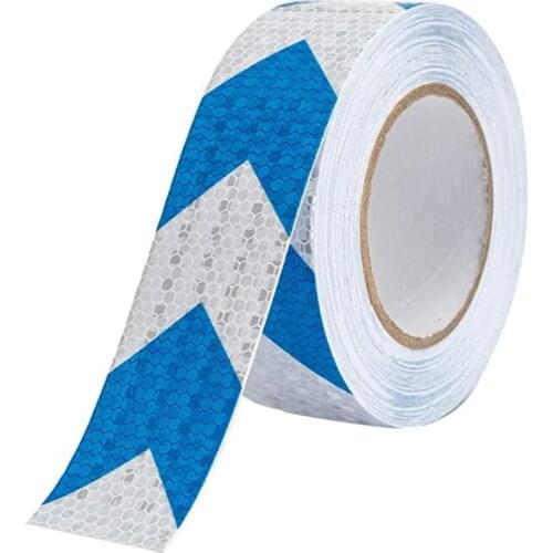5cmx25m/Roll Traffic Multi Color Grid Design Conspicuity Reflective Safety Warning Tape Film Stickers For Truck