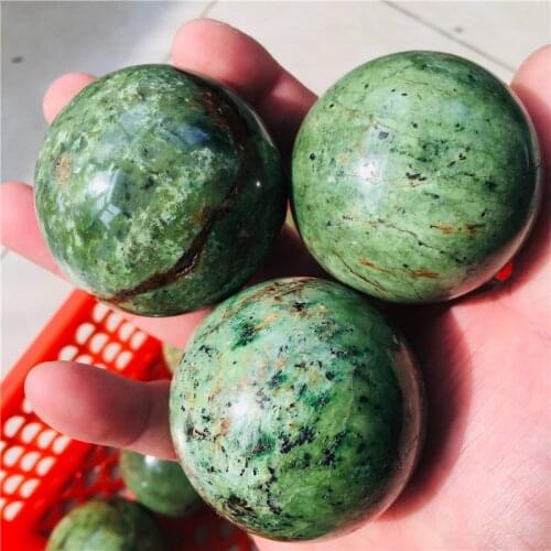 5cm Natural rare opal quartz crystal ball home decoration natural stone cutting and polishing 1pc