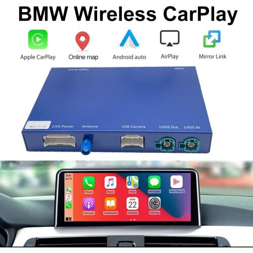 Wireless CarPlay for BMW NBT 3 Series F30 F31 F34 F35 2011-2016, with Android Mirror Link AirPlay Car Play Function