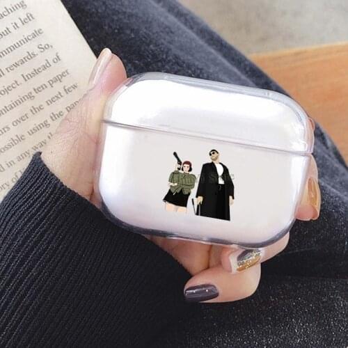 Leon the professional Mathilda TPU Cover Case For AirPods Pro Case Bluetooth Case For Airpod 3 Earphone Accessories Skin
