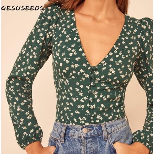 Зеленые блузки Gesuseeds China At AliExpress