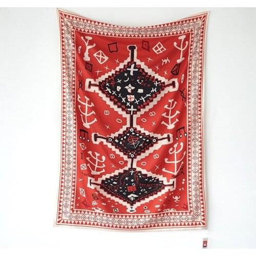 INS Hanging Tapestry Background Cloth Animal Tapestry Black Tarot Tapiz Nordic Boho Decor Wall Cloth Tapestry Jungle Tiger Girl