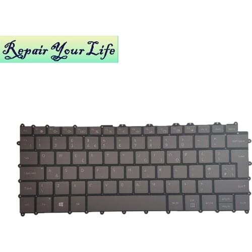 Laptop keyboard for Samsung for Galaxy Book S UK/English kb backlit grey keyboard with big enter key good price