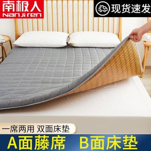Summer Summer Mat Mattress Soft Mat Home Floor Mat Mattress Student Dormitory Single Mat Winter and Summer Dual-Use Folding Thin