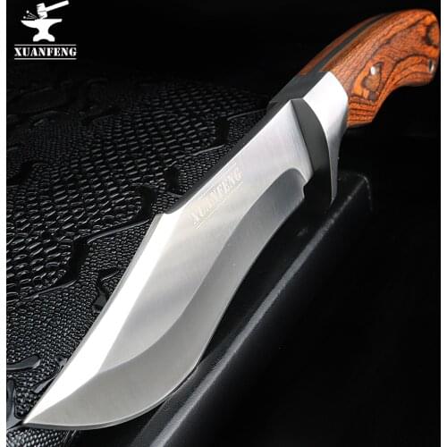 XUAN FENG Outdoor camping hunting knife K30 survival pocket knife portable tactical knife EDC tool