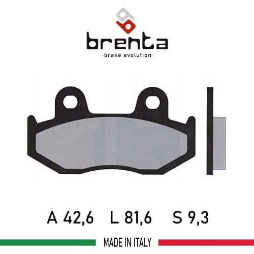 Brenta for HONDA NES 125/150/ PES 125/150/ SES 125/150 FT3034-FA323 Motorcycle Brake Disk Pad Organic (!! Front!!)