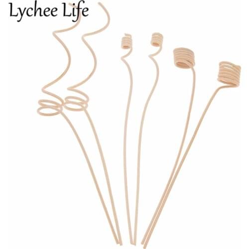 10pcs Reed Diffuser Replacement Stick Wood Rattan Reeds Through Flowers Diffusers Accessories Modern DIY Home Decor